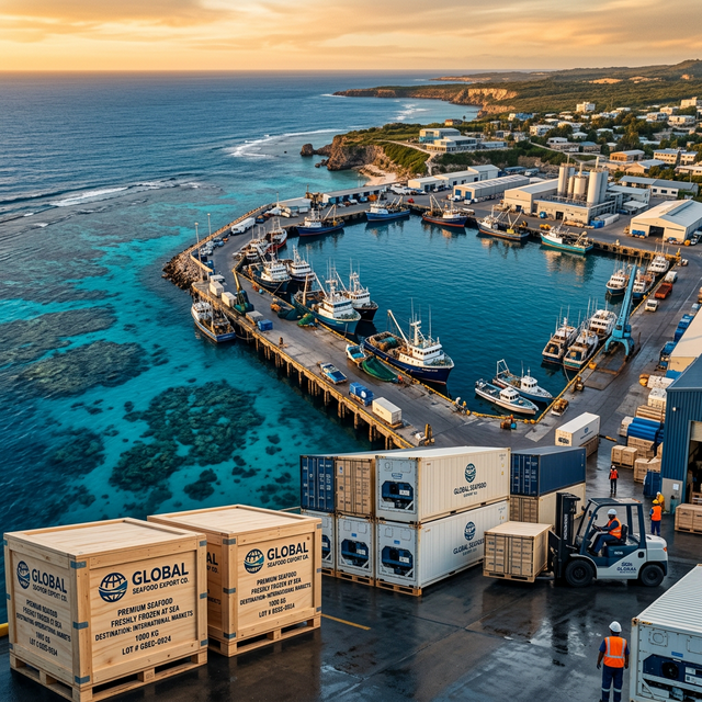 Fishing harbor